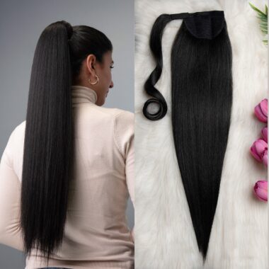 Crna │Ravna │75cm │Rep na čičak trakicu