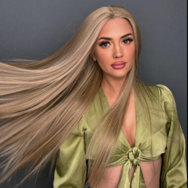 Front Lace Premium perika - PR26 - Plava