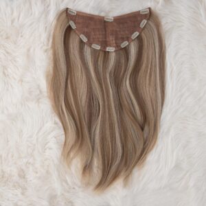 Svijetlo Smeđa s pramenovima │ Ravna │ 65cm │ U Klipse