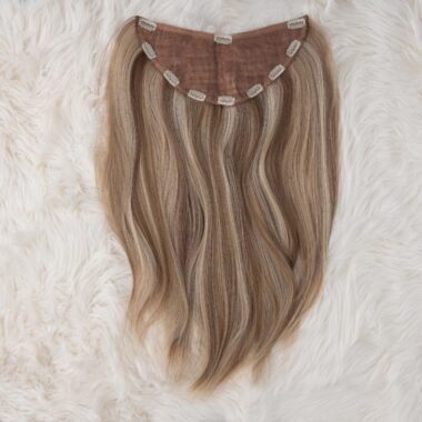 Svijetlo Smeđa s pramenovima │ Ravna │ 65cm │ U Klipse