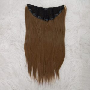 Svijetlo Smeđa │ 65cm │ Ravne │ Jednodjelne "U" Klipse