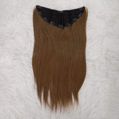 Svijetlo Smeđa │ 65cm │ Ravne │ Jednodjelne "U" Klipse