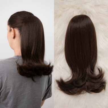 Tamno Smeđa │ Ariana │ 40cm │ Rep na mrežicu