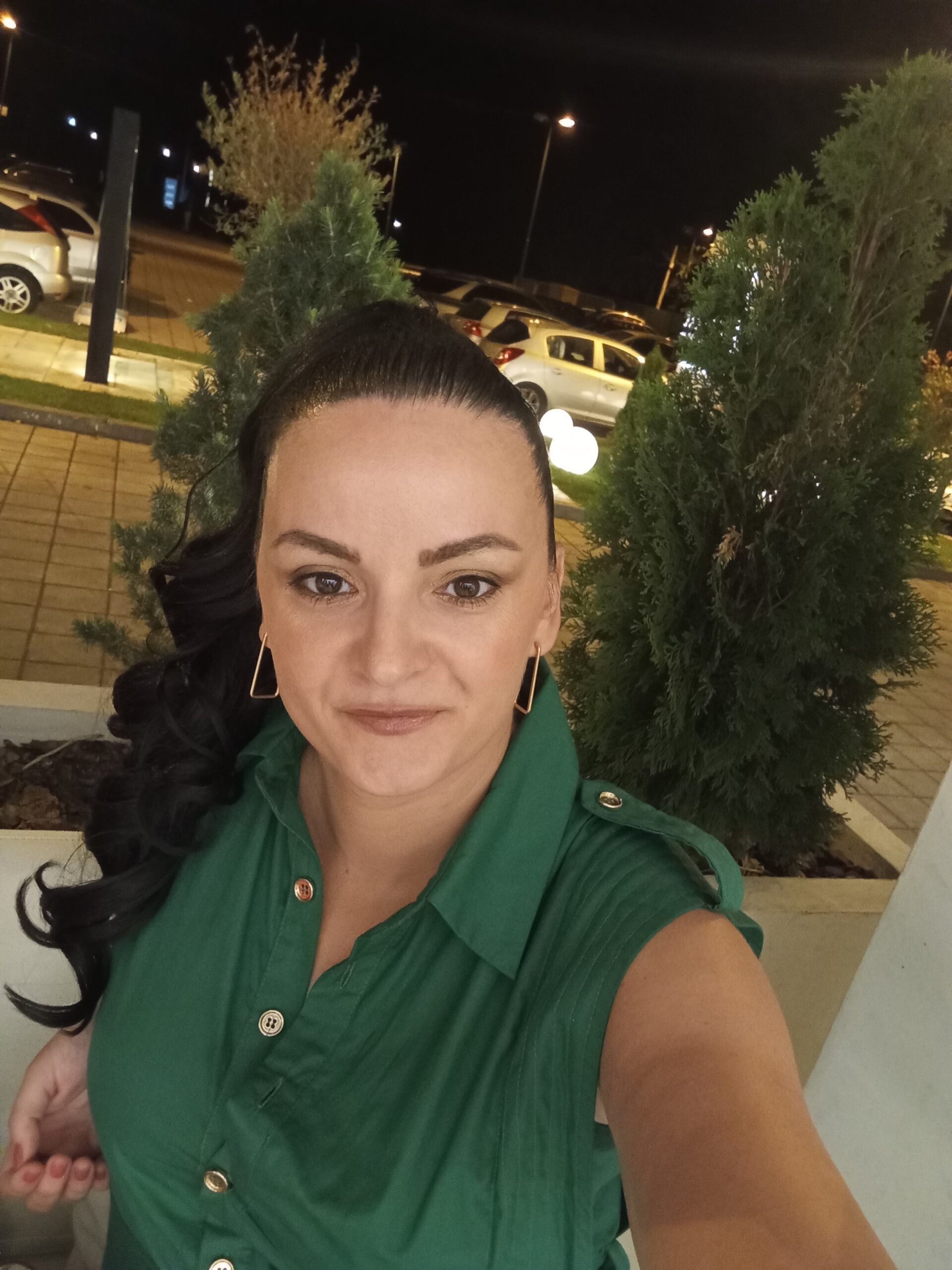 Crna │Opuštena kovrča │50cm │Rep na mrežicu photo review