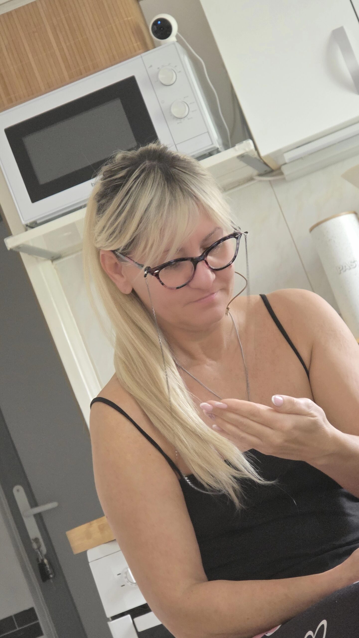 Šampanjac / Srednje plava │Ravna │50cm │Rep na mrežicu photo review