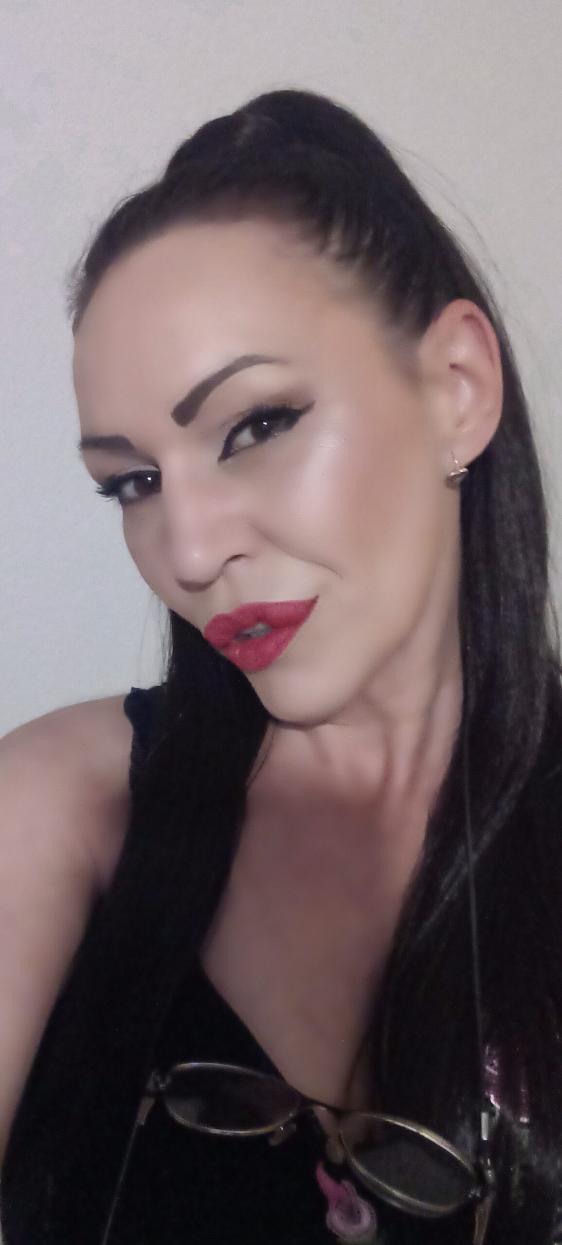 Tamno smeđa │ Ravna │ 75cm │ Rep na čičak trakicu photo review