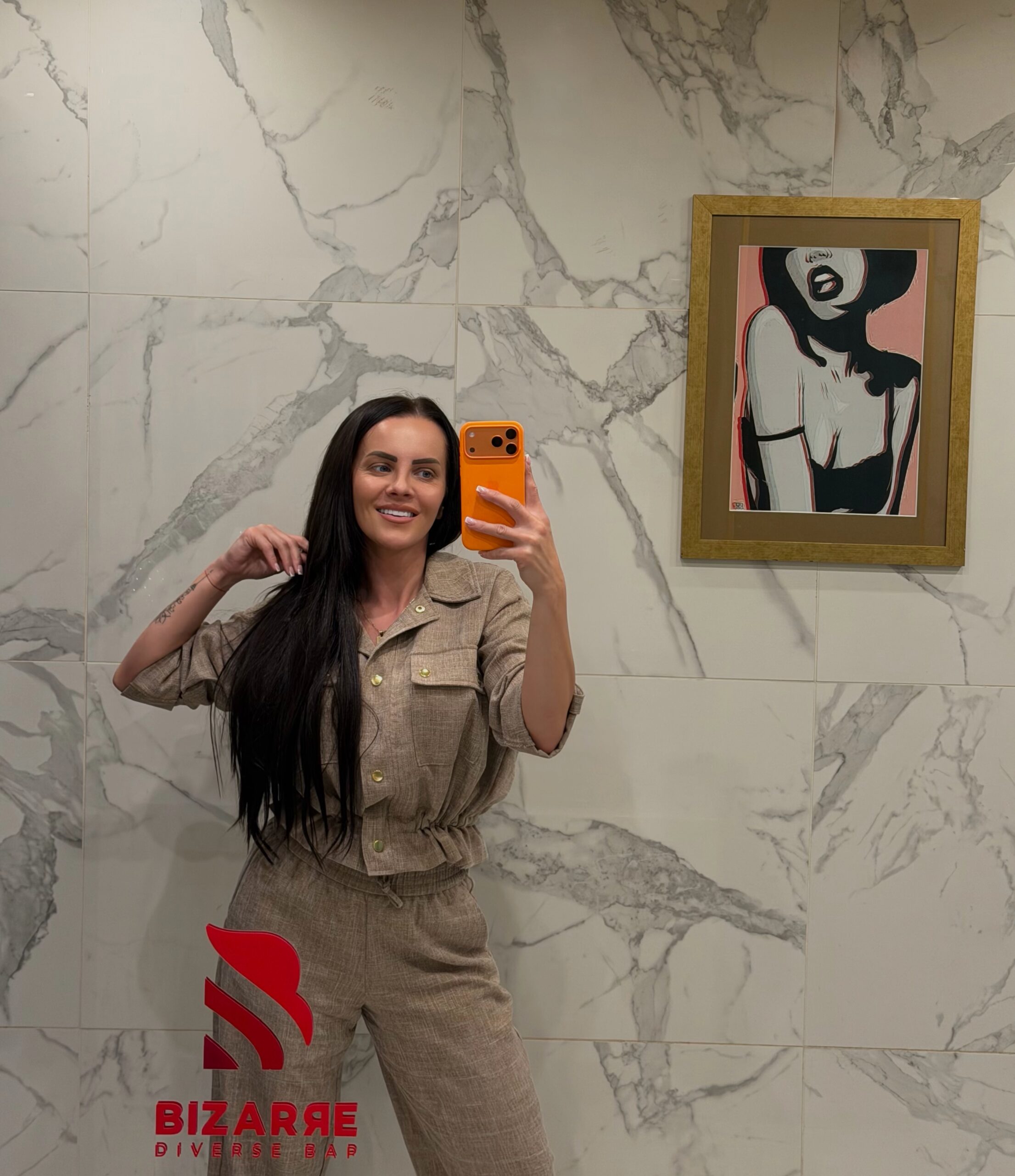 Tamno smeđa │ Ravna │ 65cm │ U Klipse photo review