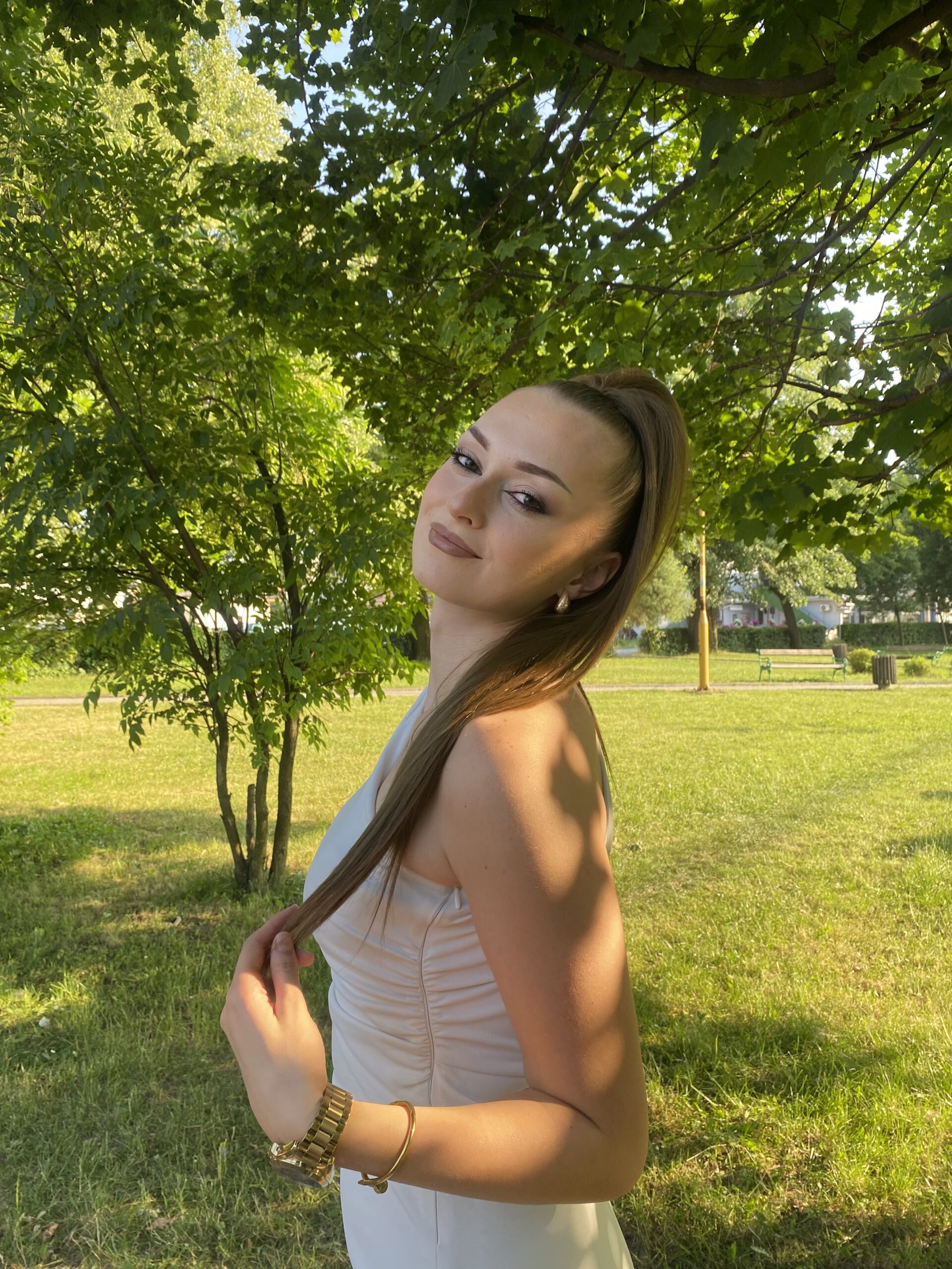 Svijetlo Smeđa │ Ravna │ 75cm │ Rep na mrežicu photo review
