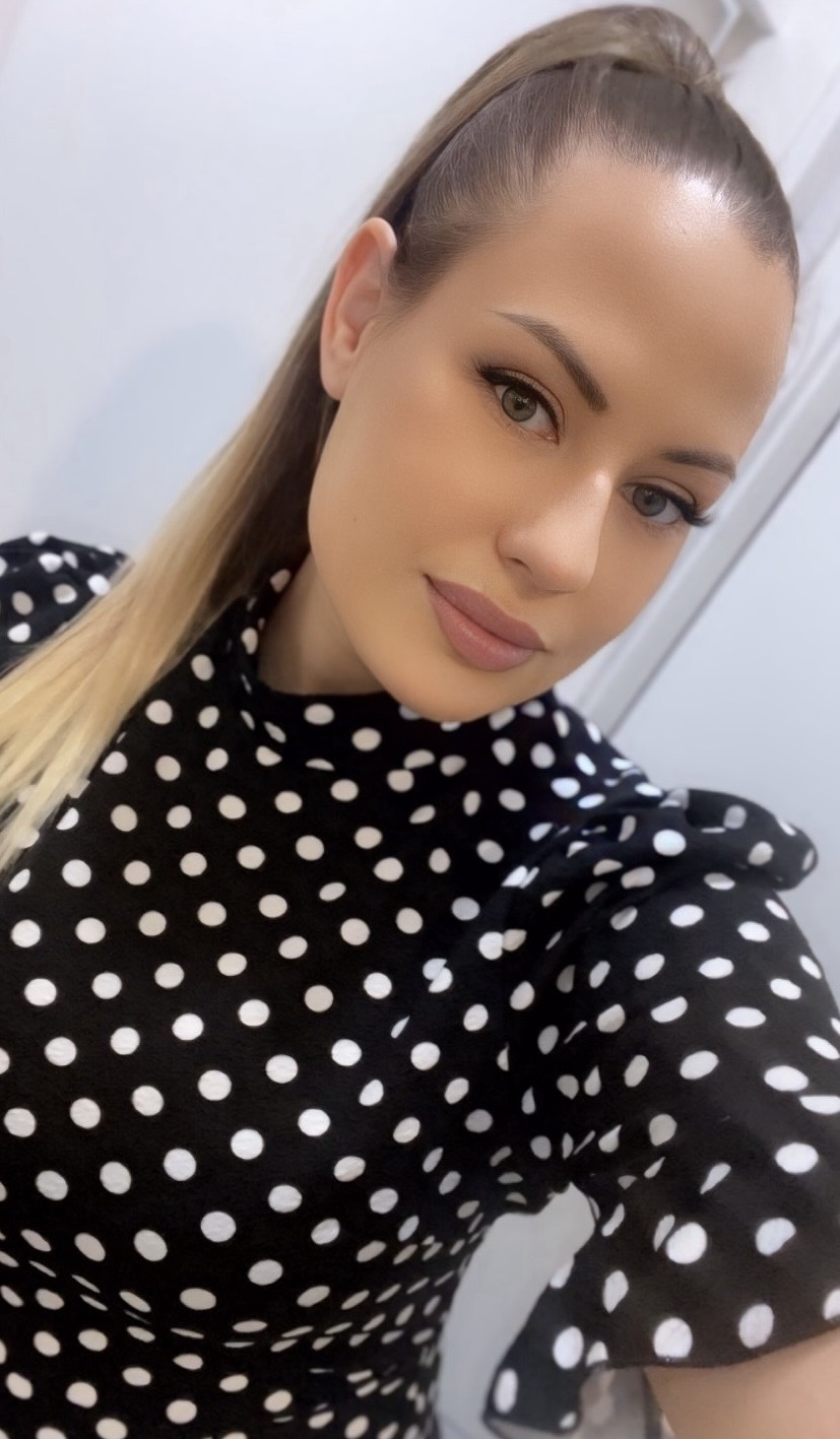 Smeđe Plava Ombre │Ravni │50cm │Rep na mrežicu photo review