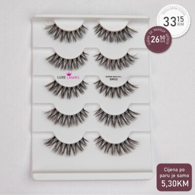 SuperNatural SN02 (5 pari trepavica u pakiranju)