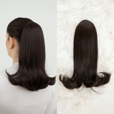 Najtamnija Smeđa │Ariana │40cm │Rep na mrežicu