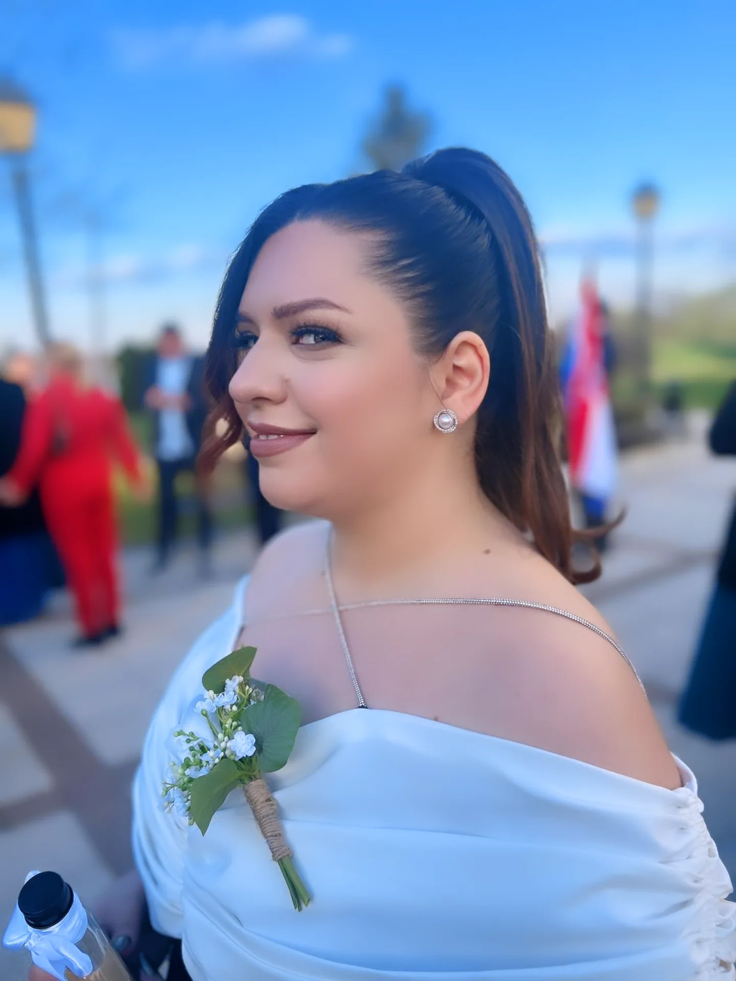 Smeđa Ombre │ Ariana │ 40cm │ Rep na mrežicu photo review