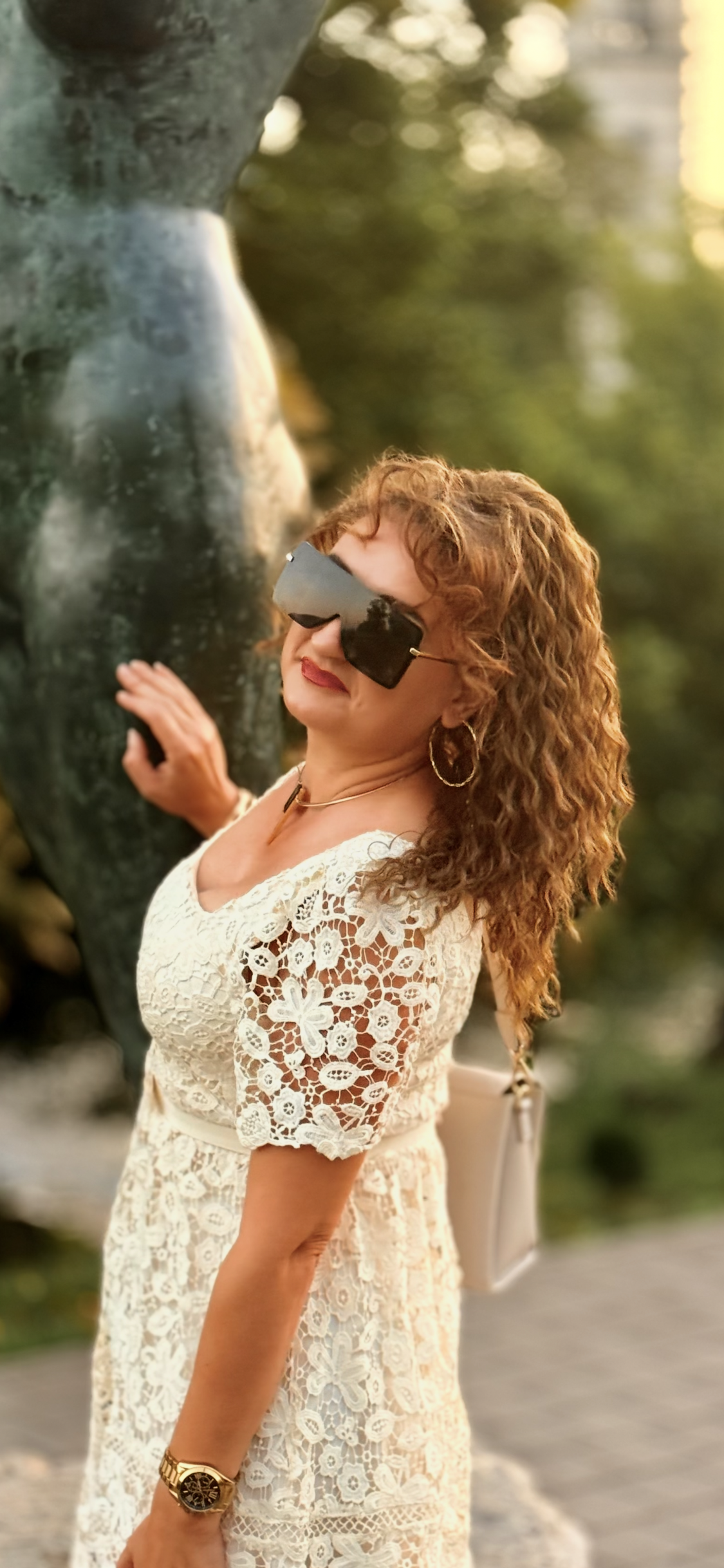 Svijetlo smeđa │ Afro │ 50cm │ Rep na mrežicu photo review