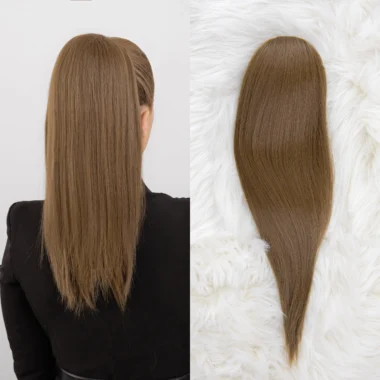 Svijetlo smeđa │ Ravni │ 50cm │ Rep na mrežicu