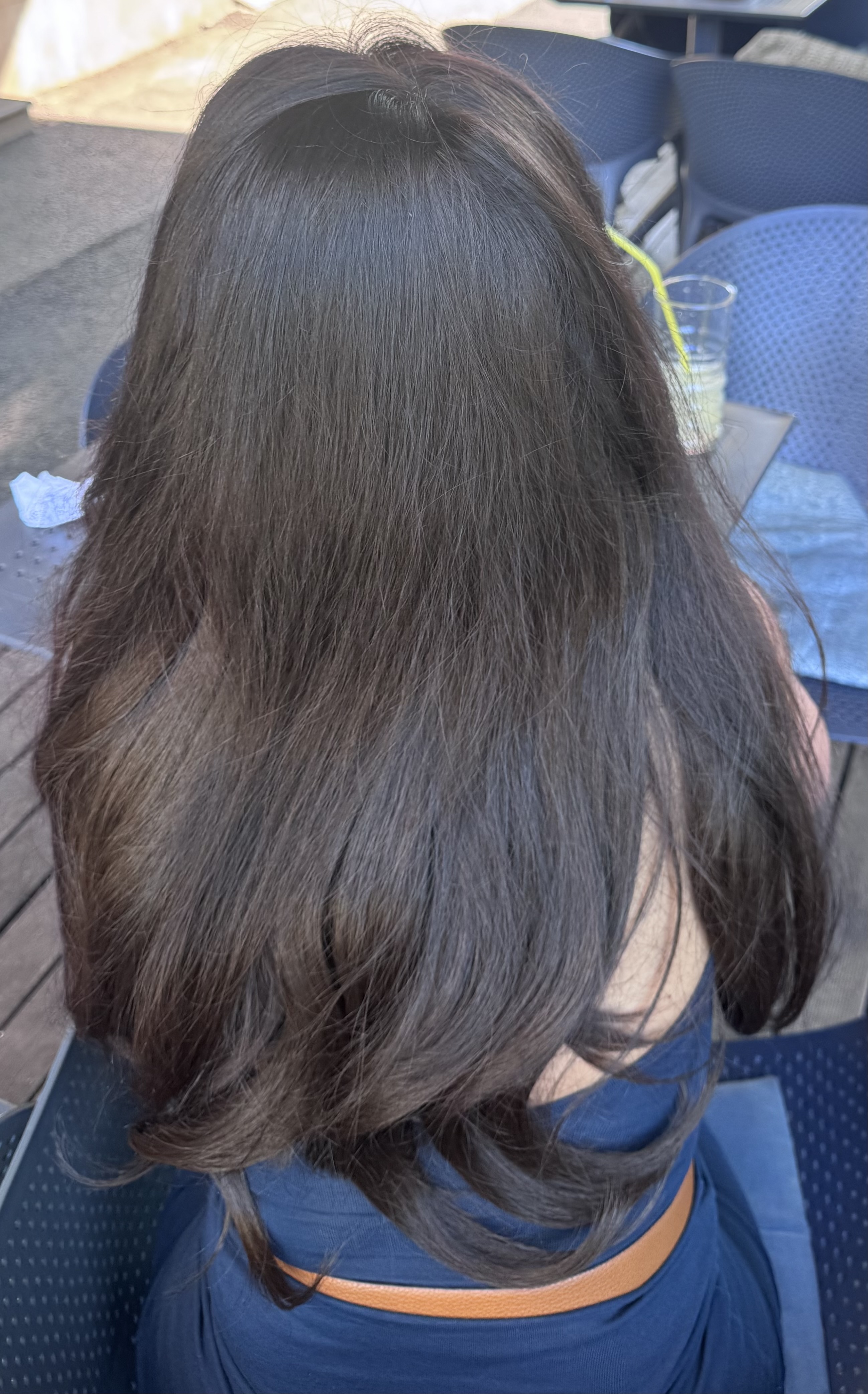 Tamno smeđa │Blowdry U Klipse photo review
