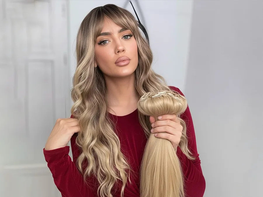 Klasična perika + Ekstenzije (7 delova)