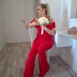 Tamno plava │ Opuštena kovrča │ 50cm │ Rep na mrežicu photo review