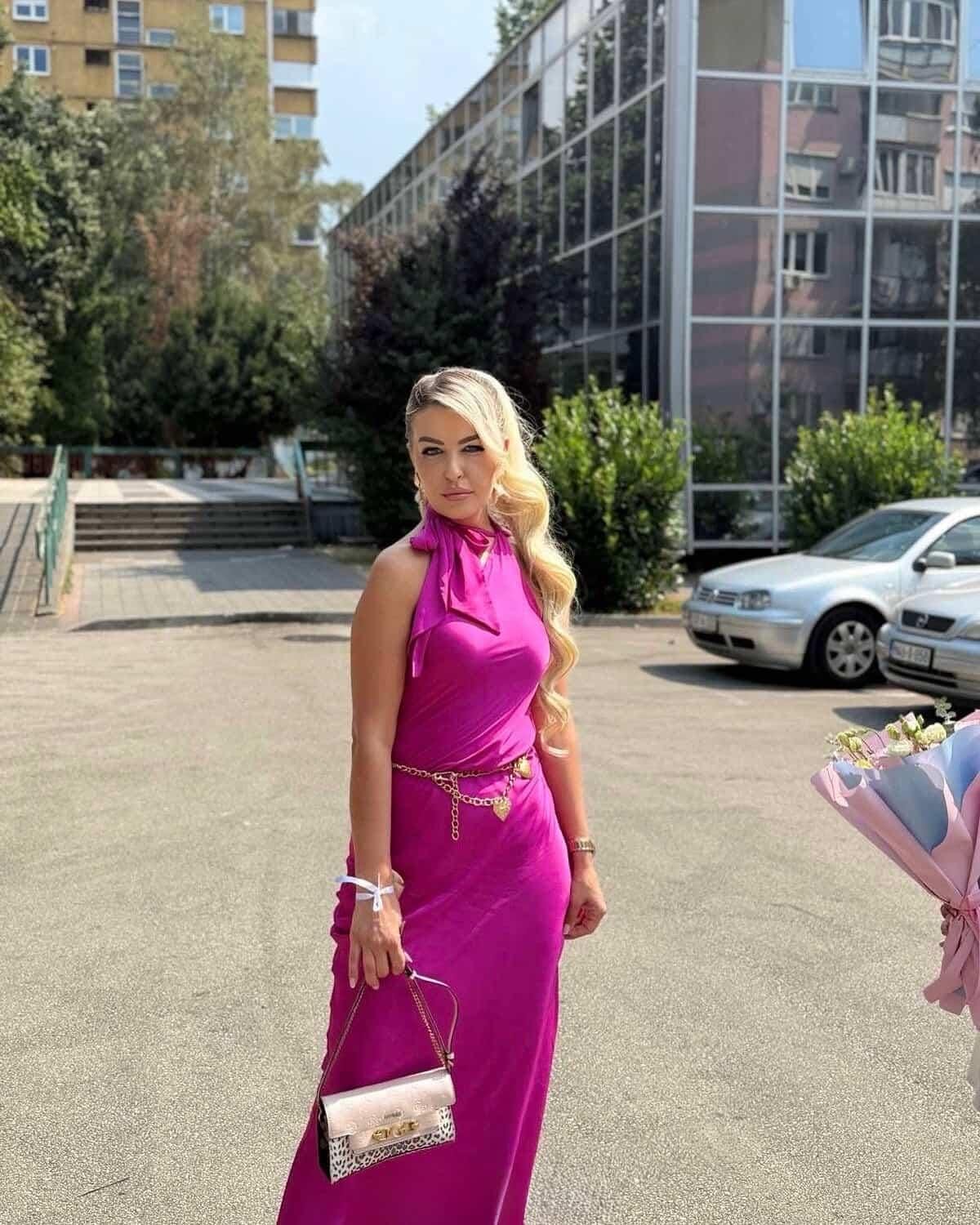 Svijetlo Plava │Opuštena kovrča │80cm │Rep na mrežicu photo review