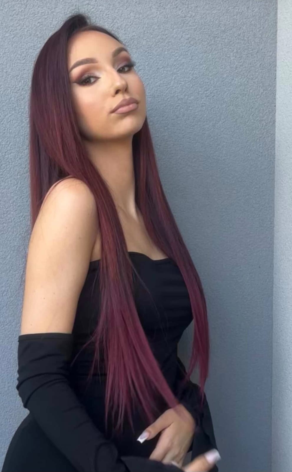 Mahagoni │Ravna │60cm │Ekstenzije na klipse photo review