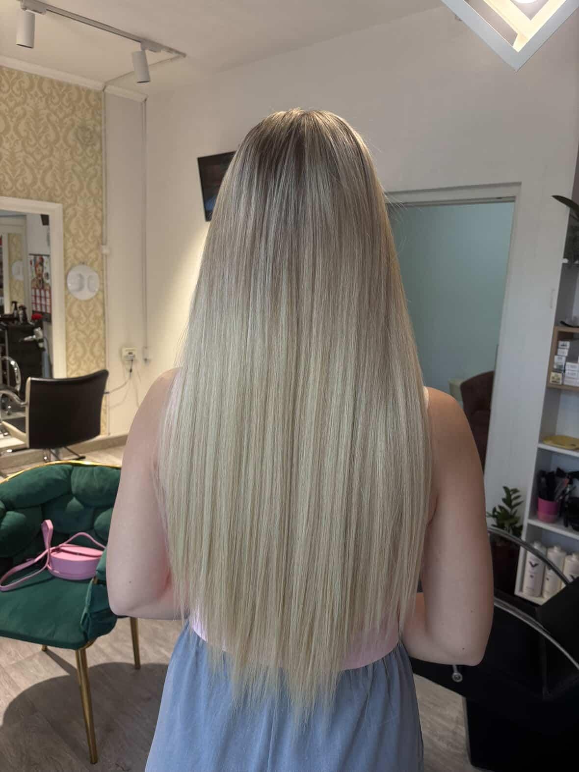 Šampanjac / Srednje Plava │Ravna │65cm │U Klipse photo review