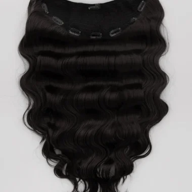 Crna │Glam Waves U Klipse