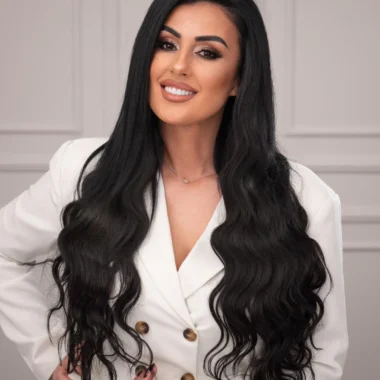 Glam waves - Jednodjelna "U" klipsa